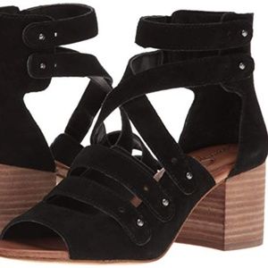 Jessica Simpson Suede Block Heels